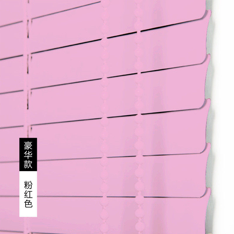 免打孔铝合金百叶帘窗帘卷帘厨房浴室厕所卫生间专用窗户遮光升降