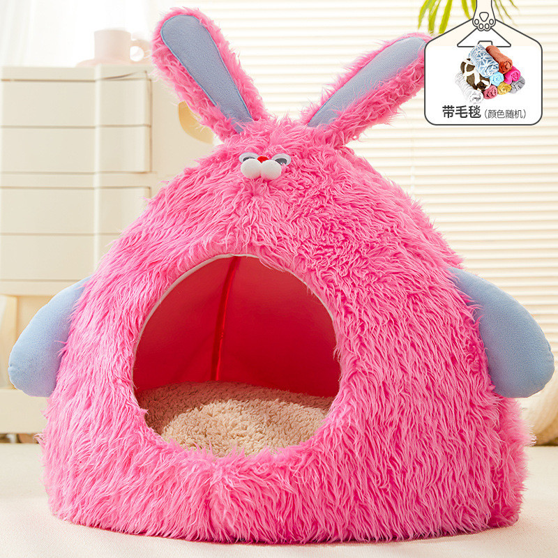 猫窝猫别墅猫窝垫厚款封闭冬季保暖四季通用封闭式安全感