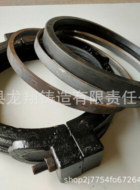 肩泥浆dn300形管抱箍煤矿管道接头地铁管道接头卡箍式管接头