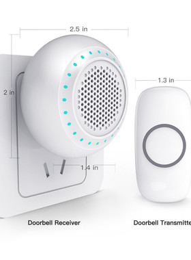 厂家批发kerui门铃无线家用超远距离叮咚门铃老人无线呼叫器