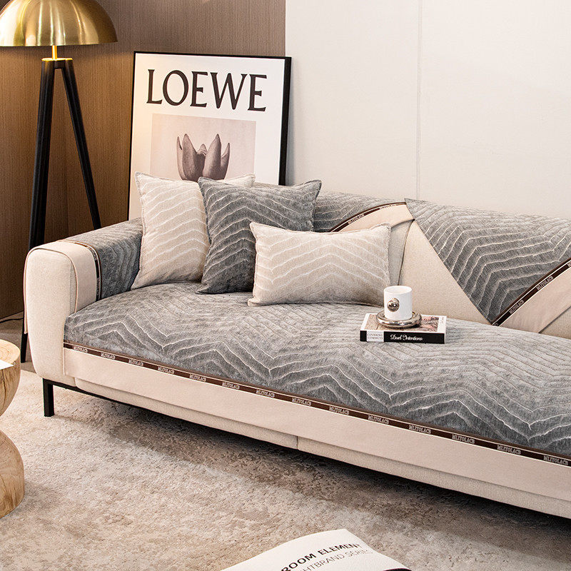 雪尼尔绒沙发垫四季通用防滑坐垫子加厚座垫皮沙发套罩巾,居家布艺,沙发垫,淘宝优惠券,粉丝福利购,淘宝优惠卷