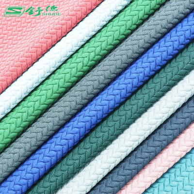 四季适用针织面料布料夹丝厚实汽车坐垫高克重沙发空气层现货批发