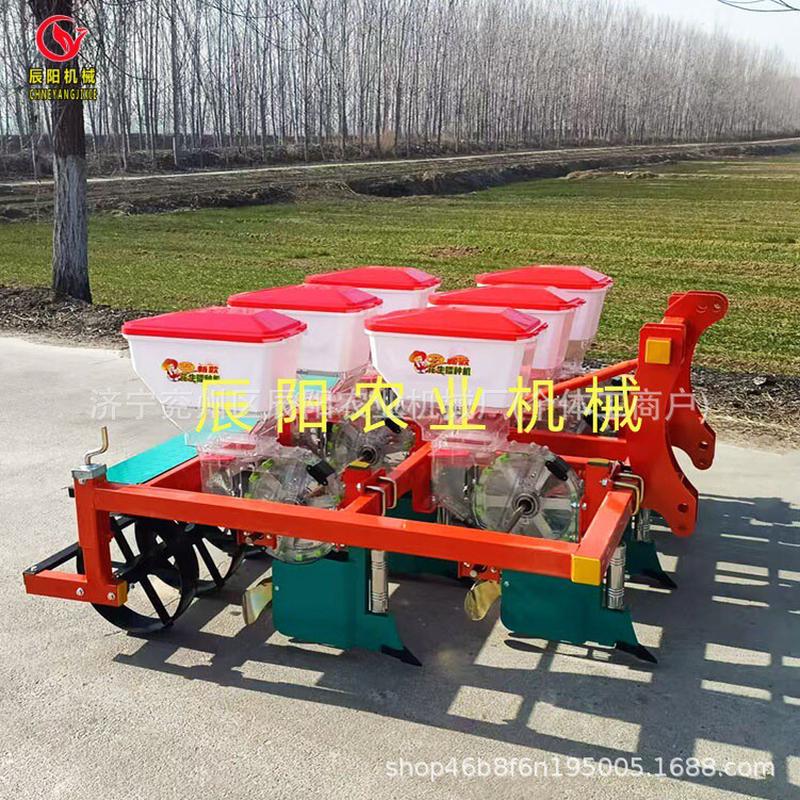 热销北京热销麦茬免耕款花生精播机起垄/平地播种机四轮车配一到