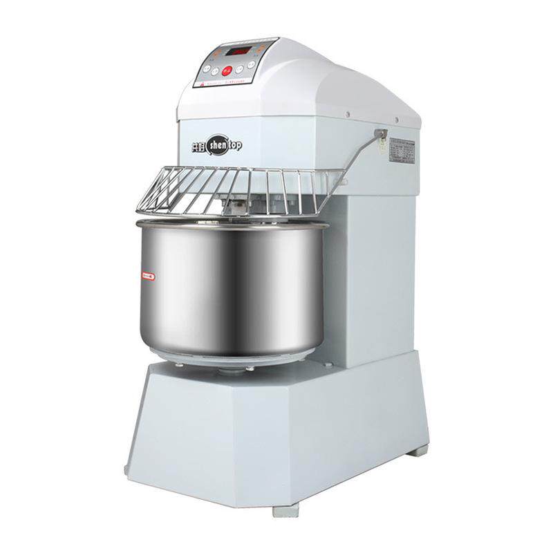 圣温度20l和面机变频25kg智能揉面打面机定时带托h20升搅拌机