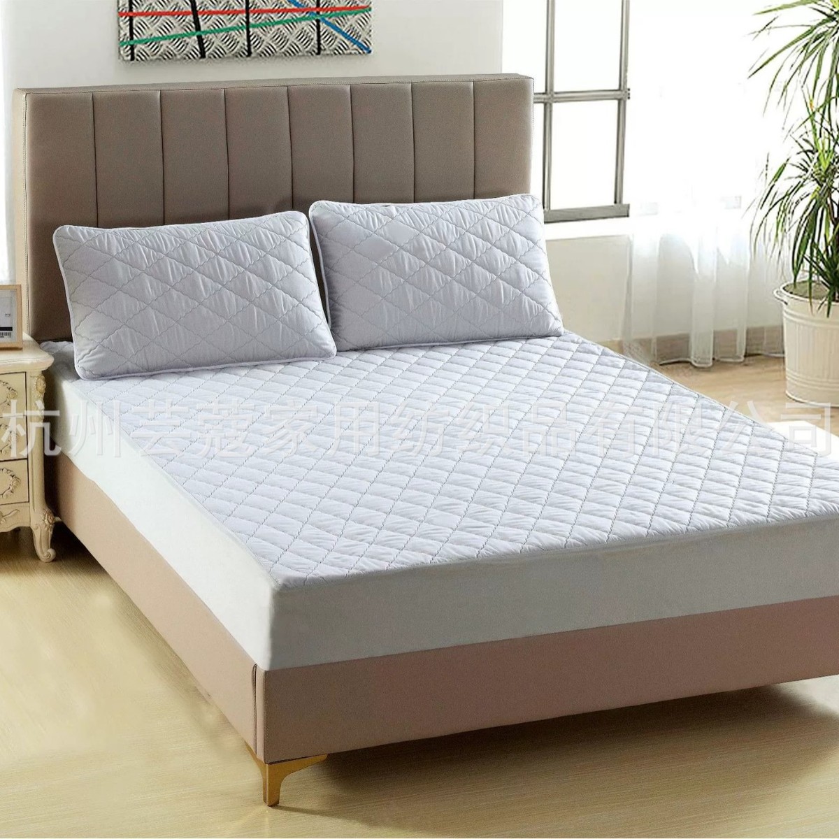 夹棉加厚床笠秋冬新款单件防尘床罩床单席梦思床垫保护套哇噢定制