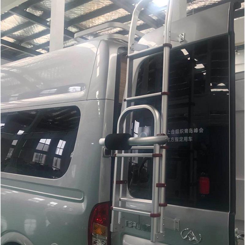 热销房车后爬梯越野车车顶行李架大通V80全顺依维改装用品配件