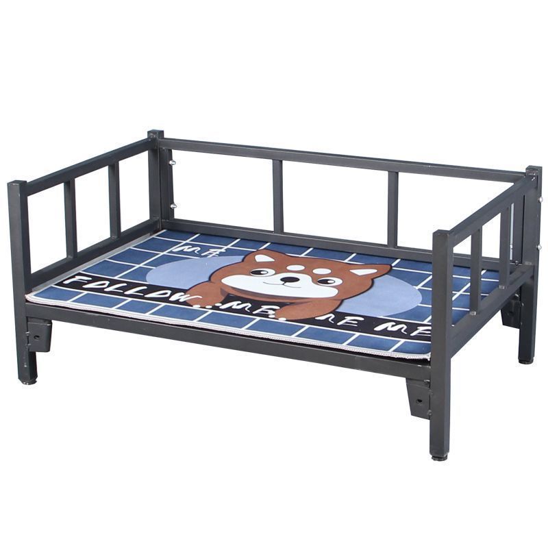 宠物铁床狗窝床离地铁艺比熊泰迪法斗大中型四季通用狗窝床架