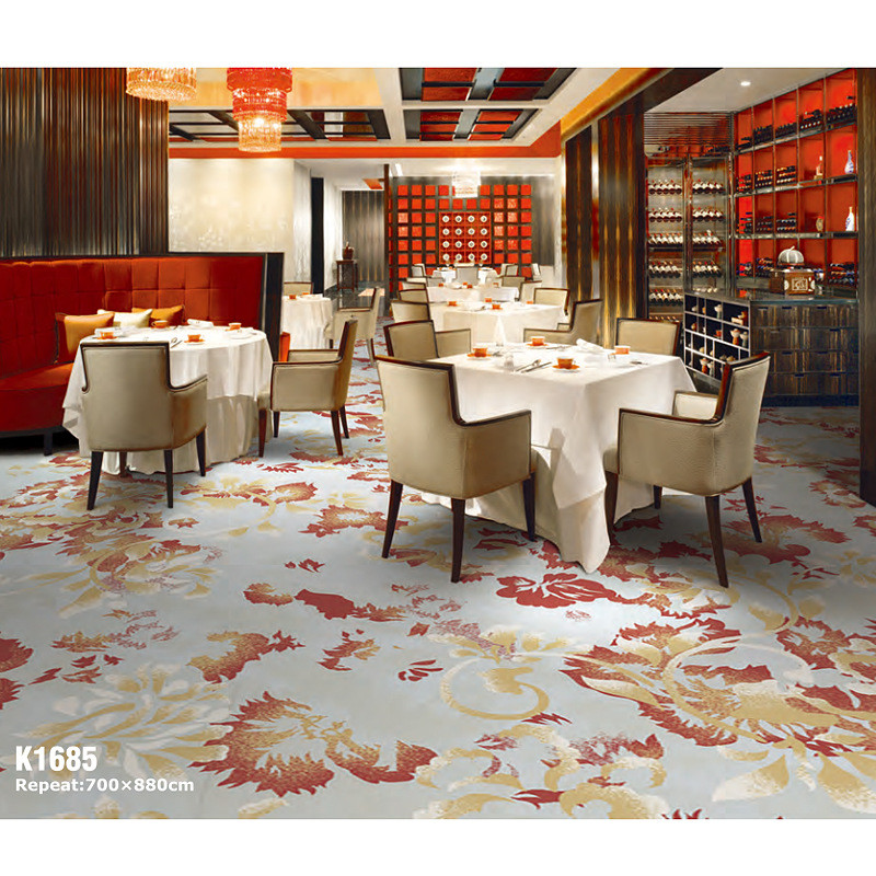 酒店地毯大面积铺满阻燃五星级酒店客房机织阿克明宴会厅羊毛地毯