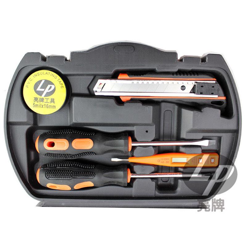 批发供应15件套工具箱组套家用五金工具礼品工具套装工具8004