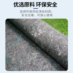 黑心棉被家具毯土工布工程保温大棚保湿毛毡棉毡公路加厚养护长丝