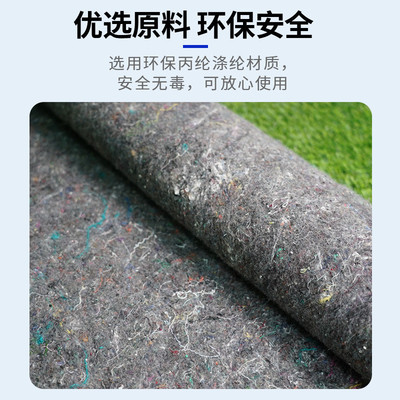 黑心棉被家具毯土工布保湿保温工程大棚毛毡棉毡公路加厚养护长丝