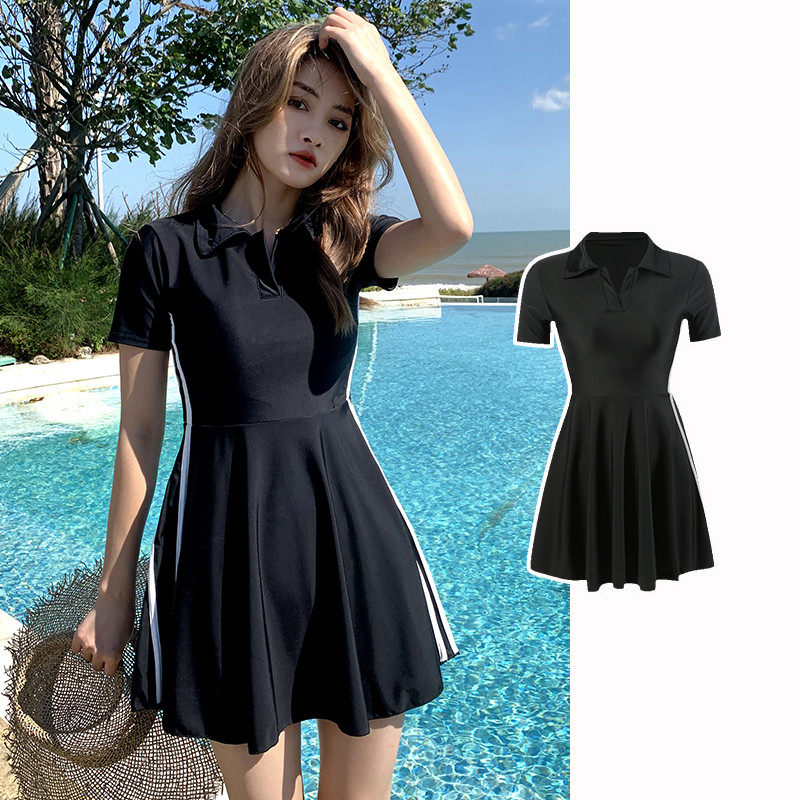 泳衣女泡温泉分体大码胖mm遮肉显瘦学生游泳衣女款泳装新款冬天