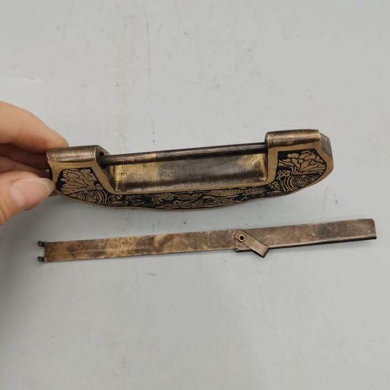 古玩杂项铜锁锁复古小锁头做旧箱子盒子钥匙锁横开仿古老式装饰,基础建材,挂锁/指纹挂锁,淘宝优惠券,粉丝福利购,淘宝优惠卷