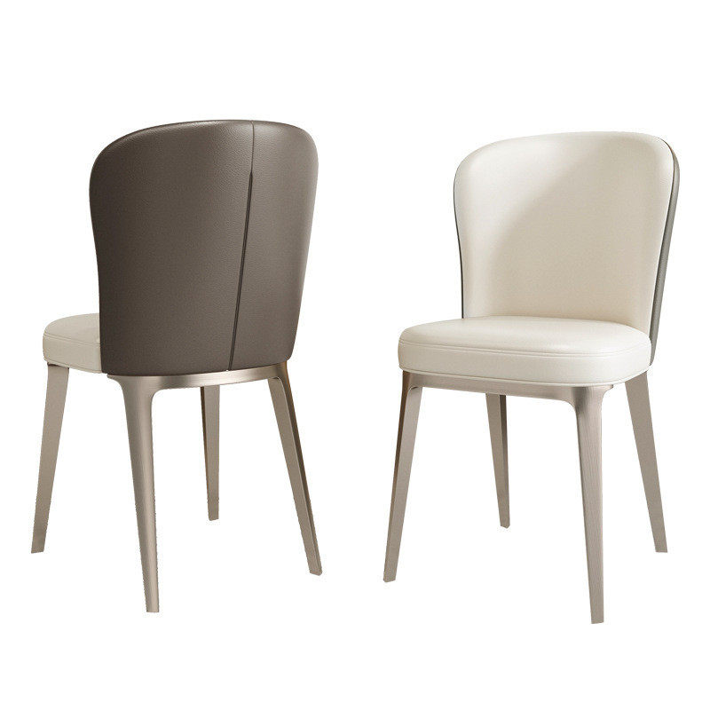 意轻奢式家用餐桌椅子北欧新款软包靠背小户型高级感餐椅休闲凳子