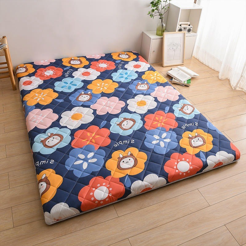 地铺睡垫床垫软垫折叠榻榻米懒人床夏季打地铺地垫垫子防潮垫