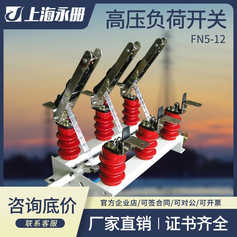 高压负荷开关FN5-10KV户内FN3-12R/400A-630A可带接地挂墙式FN7