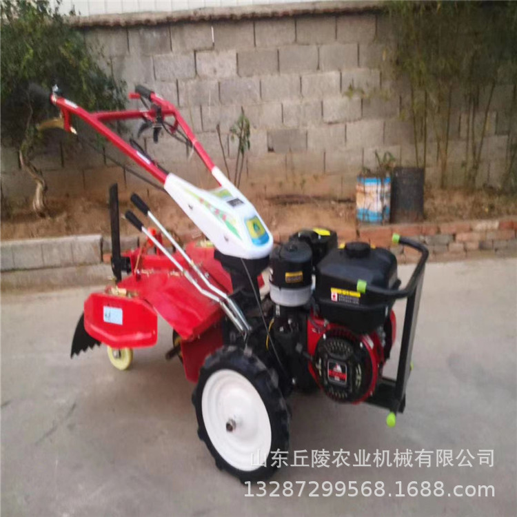 热销机耕开沟松土耕地机农用机大鹏果园管理手推式地机后置播种机