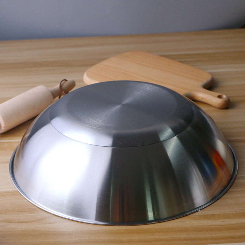 86m0304不锈钢底盆圆盆洗菜盆和面发面揉面果蔬盆饭盆复大30cm32c