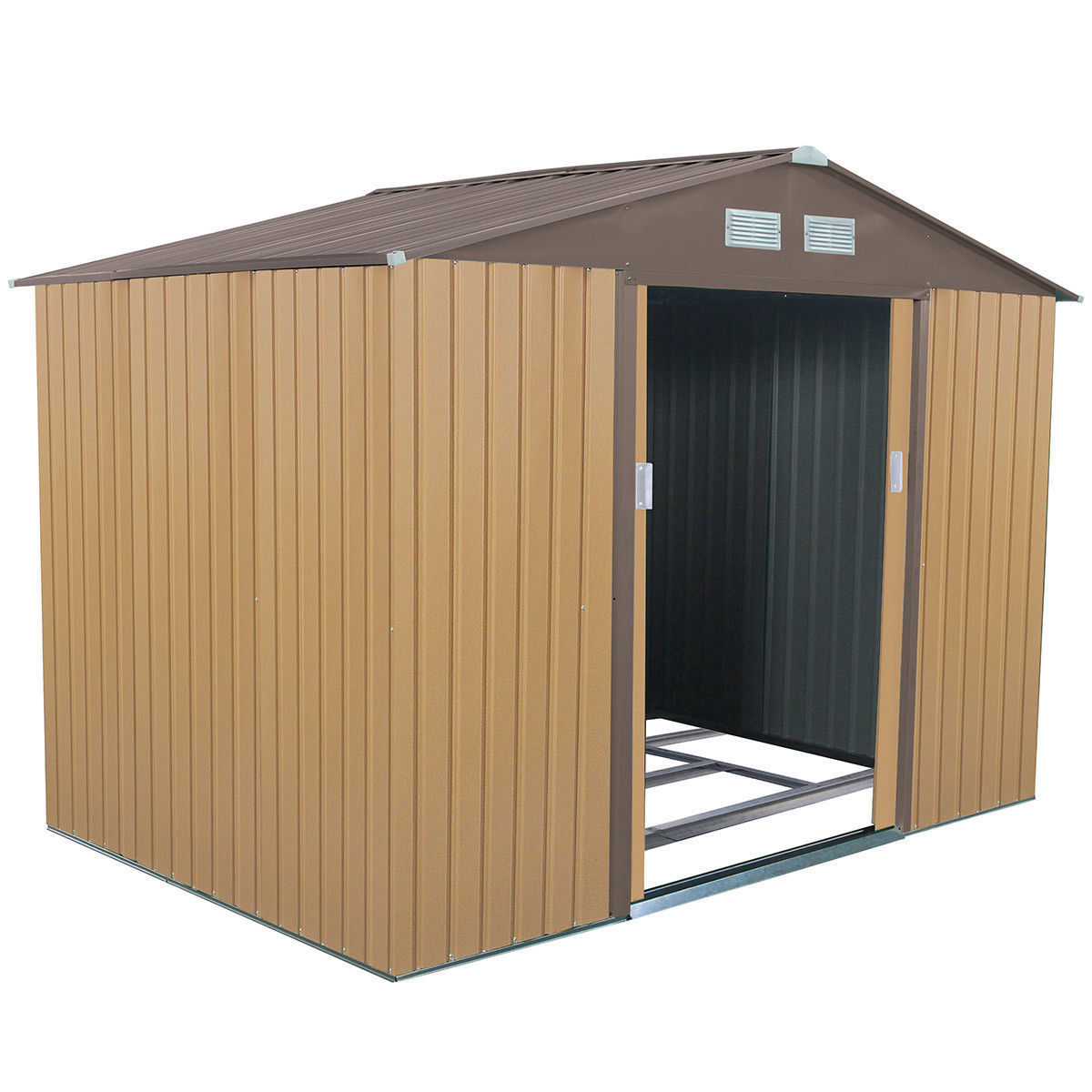 室外移动房子组合屋户外储物房花园工具间杂物房防风组装防雨屋