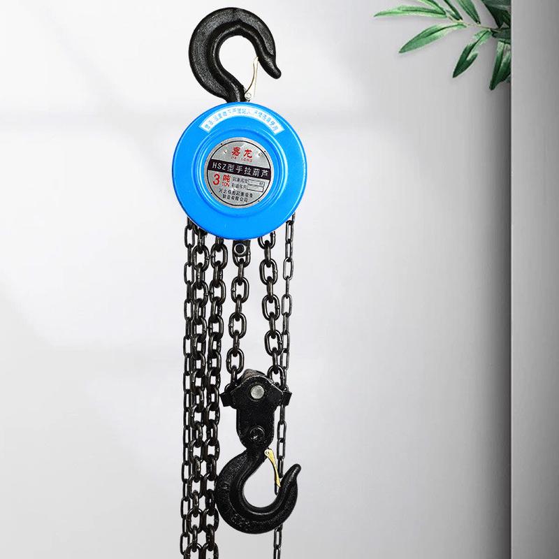 厂家批发hsz型手拉葫芦现货供应单双链条式起重圆形葫芦葫芦倒链