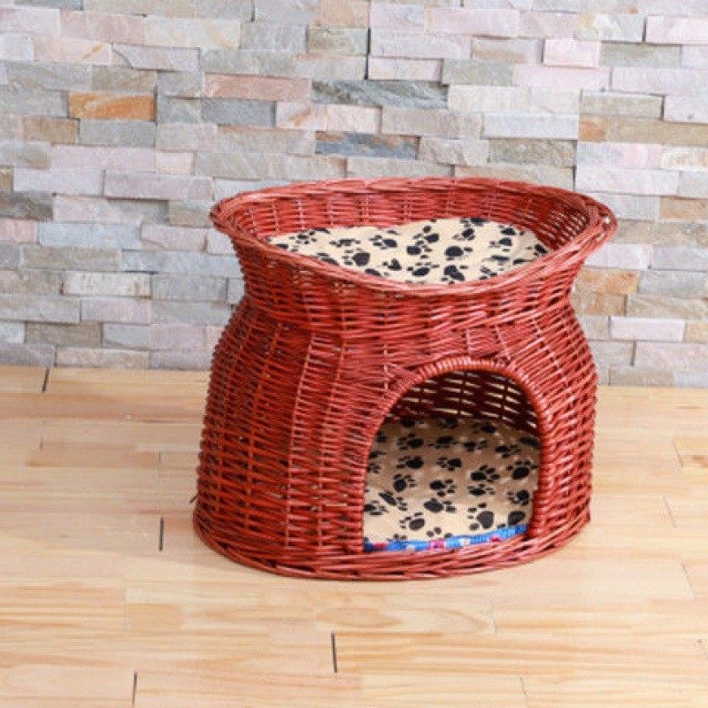 猫咪窝猫窝四季通用全封闭式猫窝夏季凉窝猫木质猫屋猫笼猫舍藤编,宠物/宠物食品及用品,猫笼子/猫别墅,淘宝优惠券,粉丝福利购,淘宝优惠卷