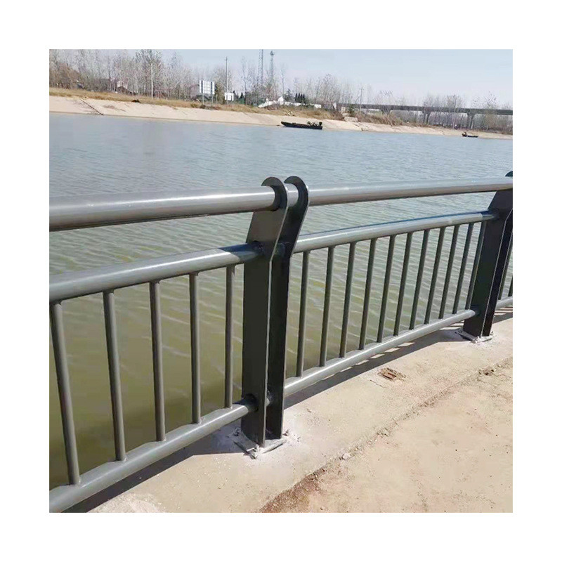 栏杆护栏天桥河道景观隔离铝合金非机动车道铝合金组合护栏