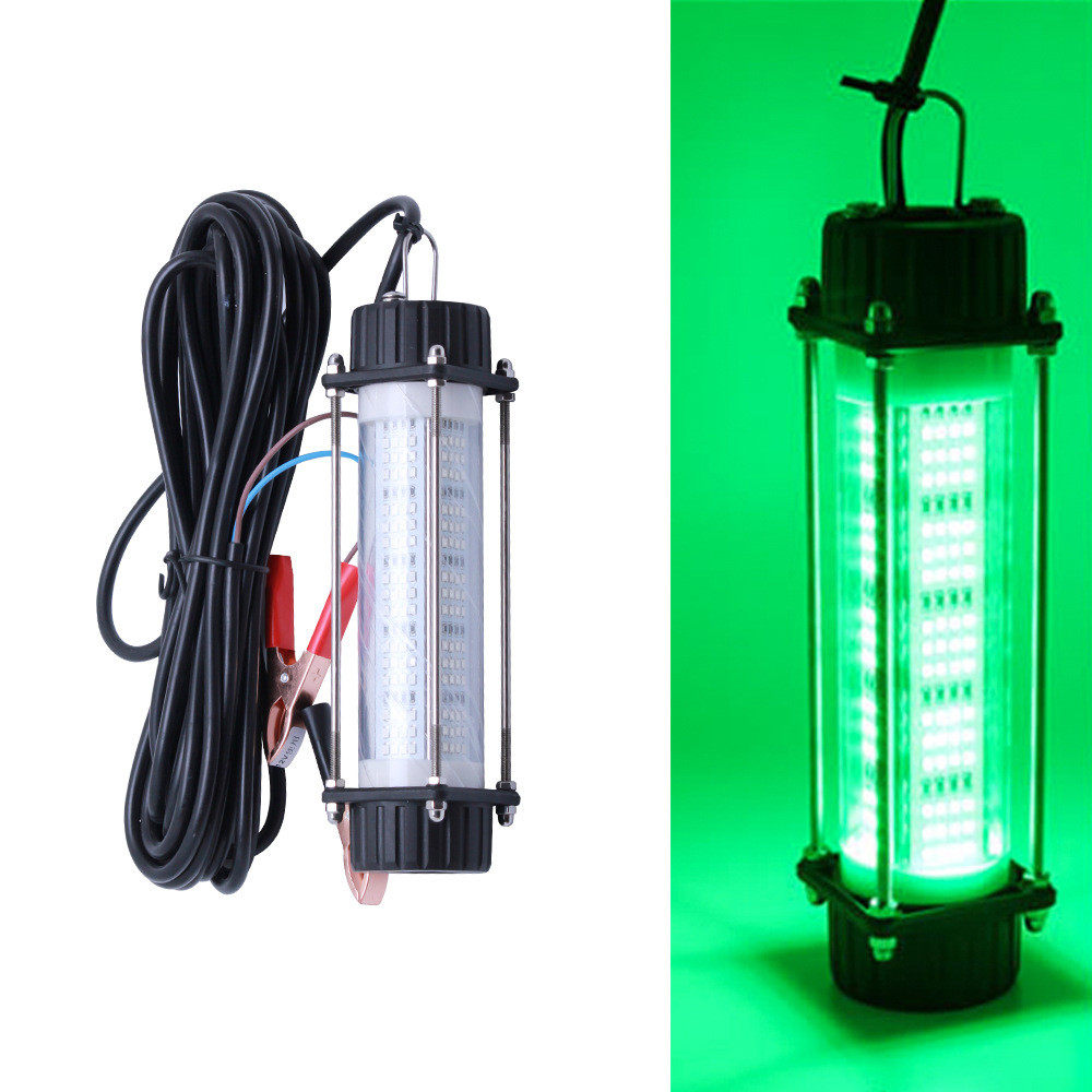 led大功率水下诱鱼灯120w180w器夜钓集鱼灯防水引鱼高品质