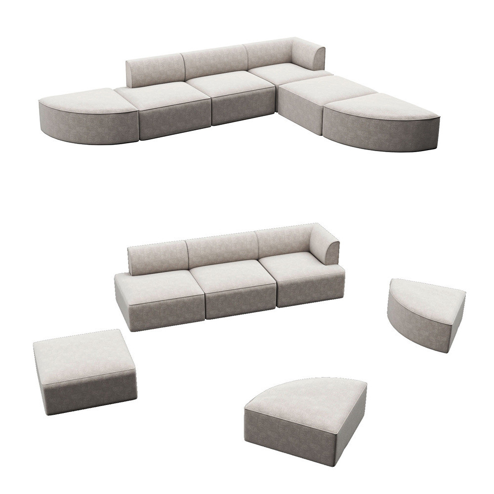 新款海绵组合沙发客厅创意拼接沙发床客厅组合海绵沙发垫批发