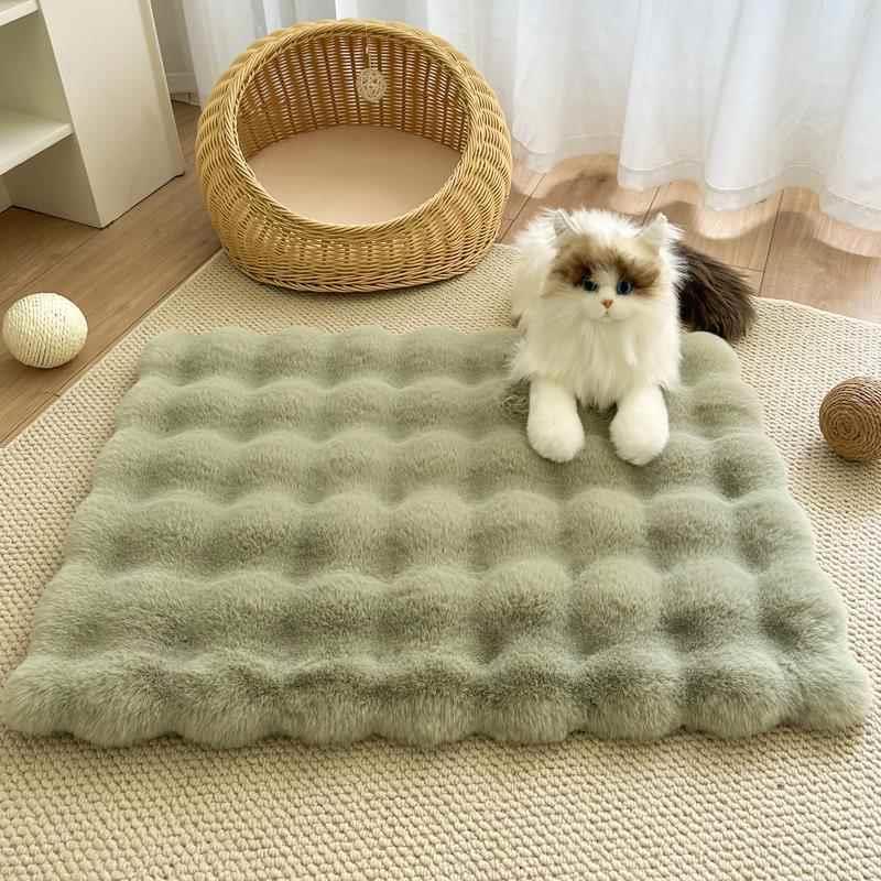 猫窝冬季踩奶垫睡觉狗狗保暖毯子猫垫子宠物用冬天睡垫加厚绒毛毯