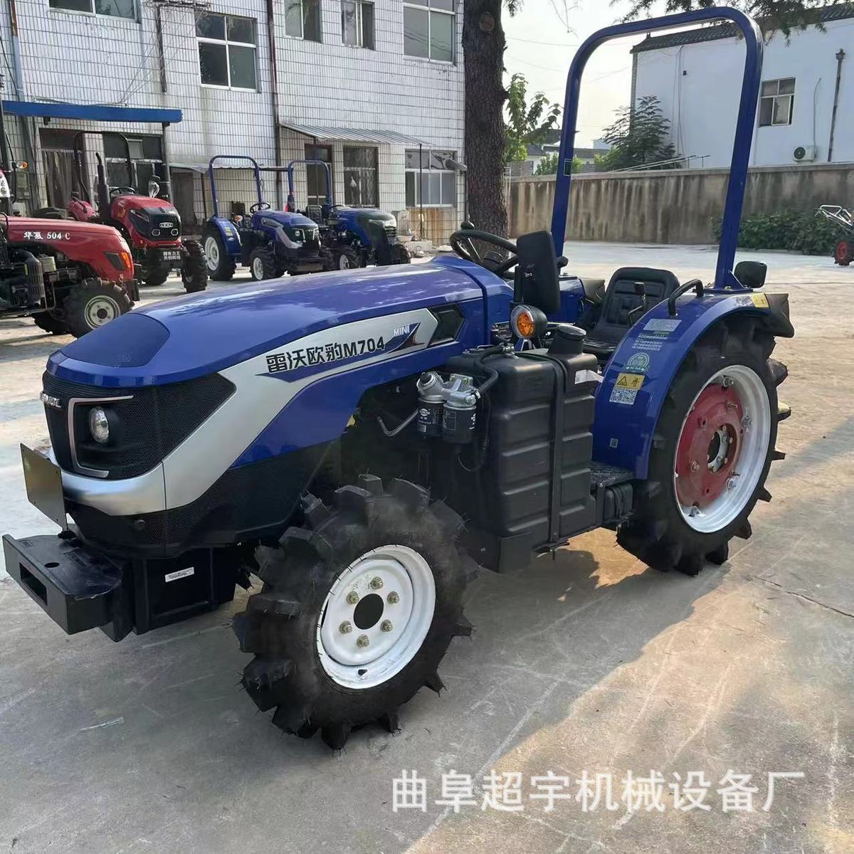 热销23年大棚雷沃704大棚王拖拉机四缸四驱靶地机804新款王拖拉机