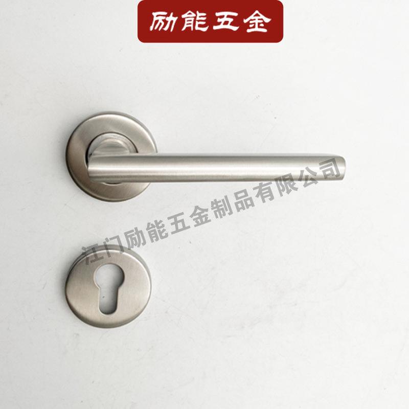 不锈钢防火锁拉手分体门把手通道门防盗门木门金属门执手