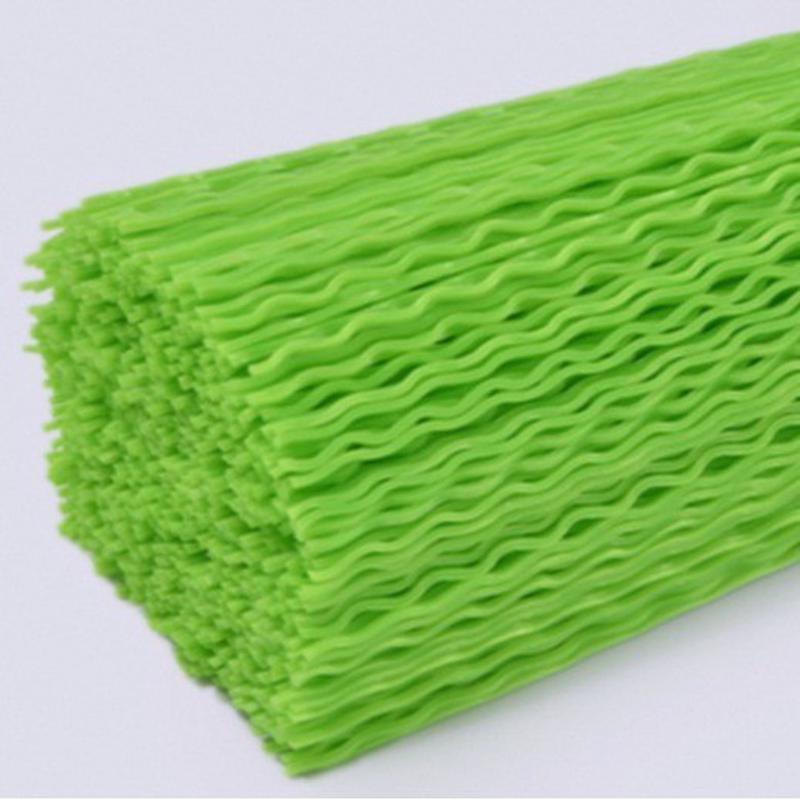 热销忠信厂家塑料圣诞树曲丝，波纹丝，波纹塑料丝，波纹松针丝