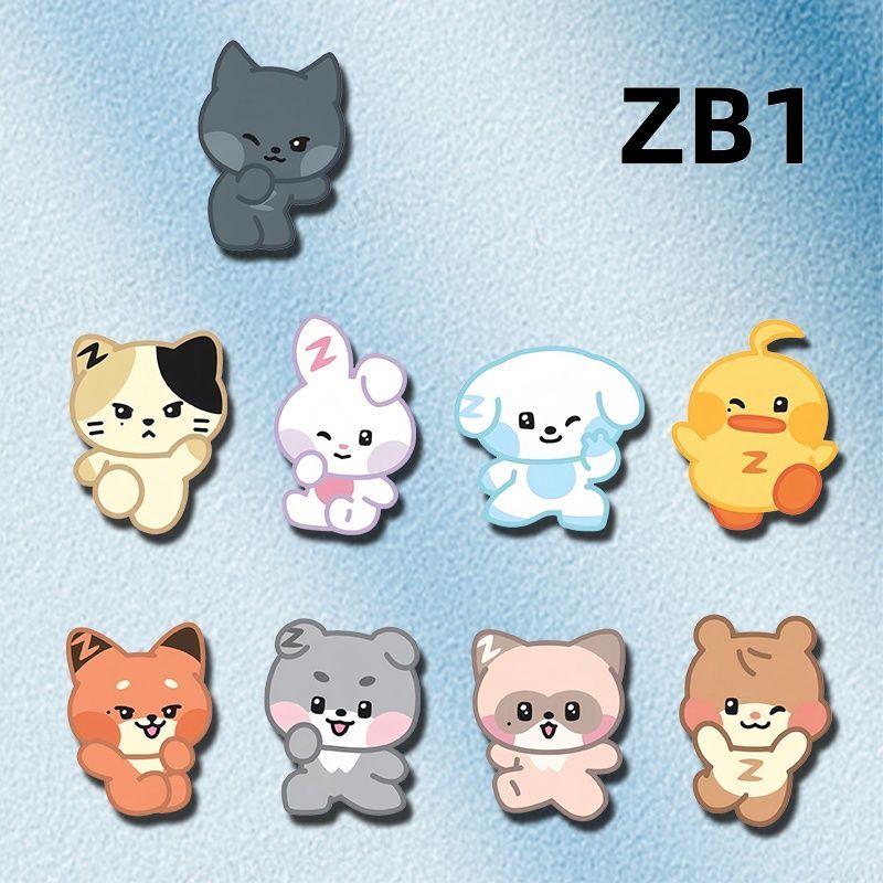 ZB1周边应援胸针章昊韩维辰卡通可爱徽章亚克力别针学生书包挂饰