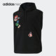 男子运动休闲舒适无袖 NEO新款 连帽卫衣HY4626 阿迪达斯正品 Adidas