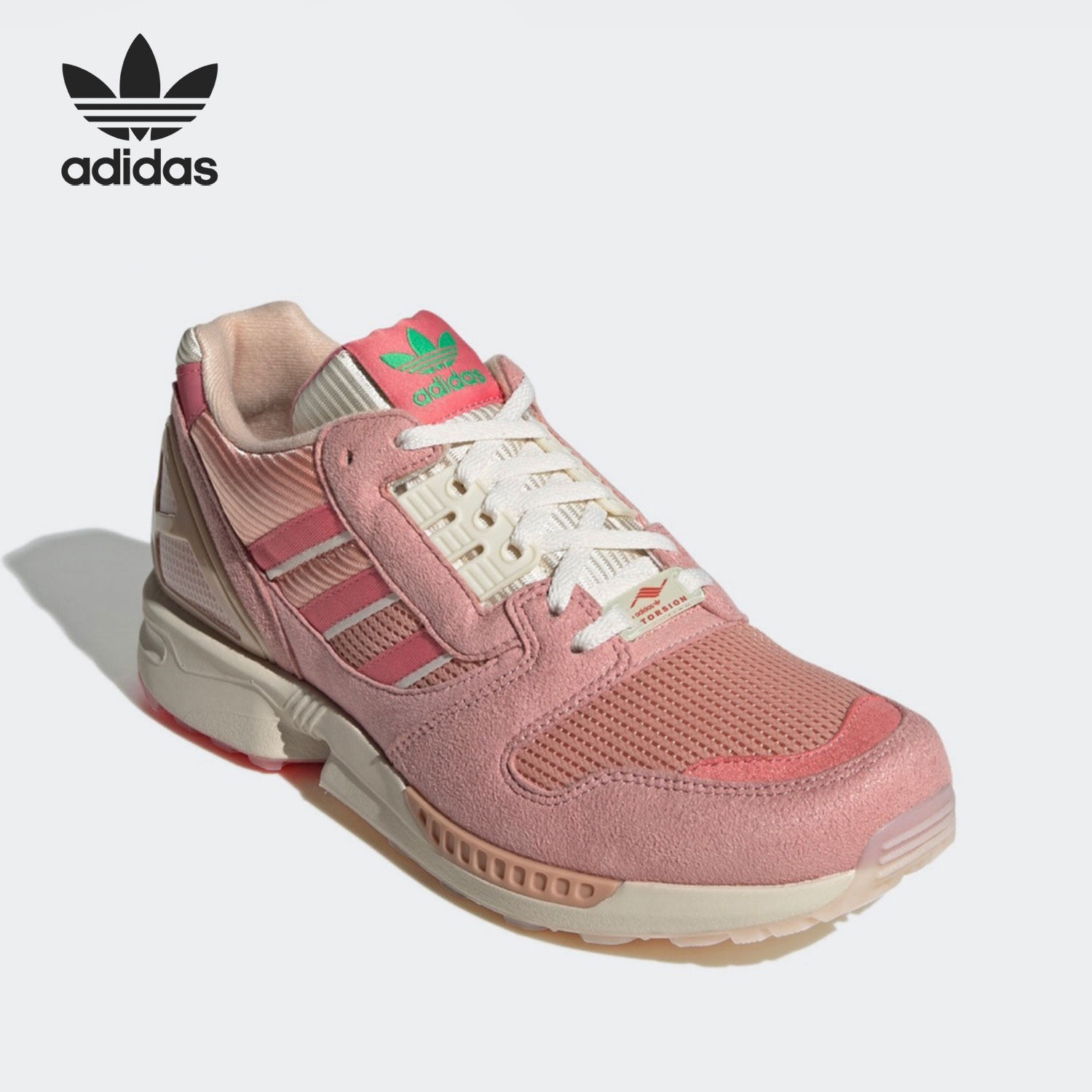Adidas/阿迪达斯正品三叶草ZX 8000春季男女经典运动休闲鞋GY4648