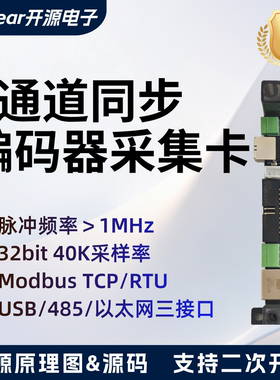 ZLinear 四通道32bit同步编码器采集卡DABD-E265