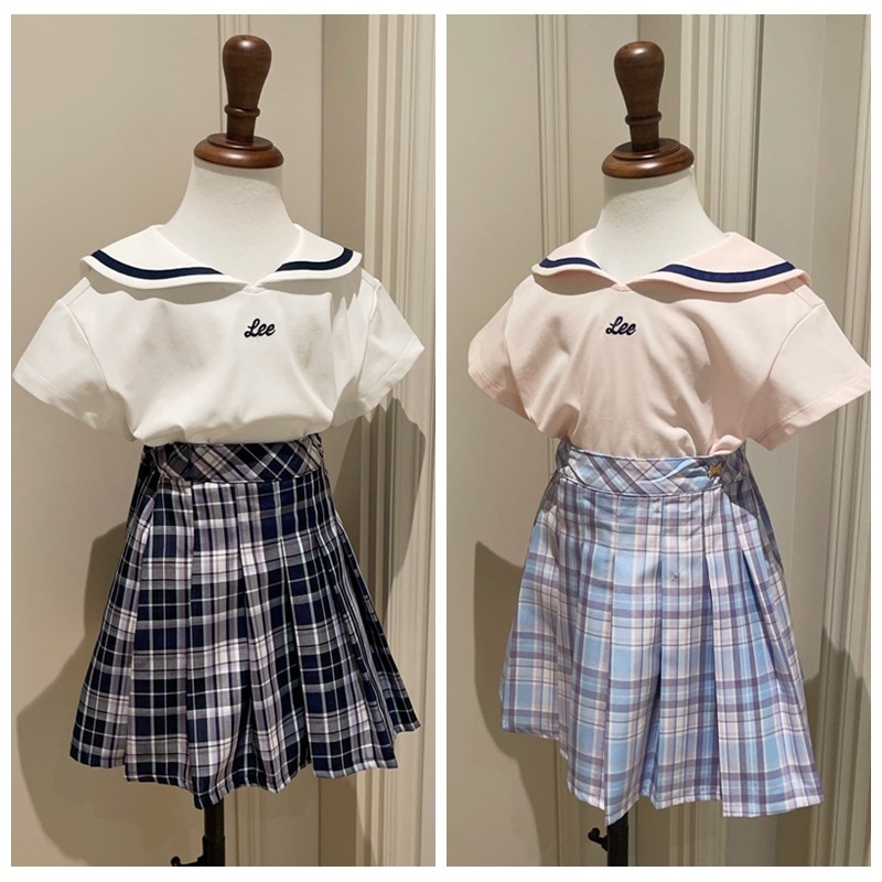 120-165韩系女童两色海军风领子速干面料短袖套头T恤,童装/婴儿装/亲子装,T恤,淘宝优惠券,粉丝福利购,淘宝优惠卷