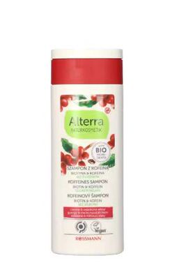 部分现货德国Alterra艾泰拉有机植物咖啡因干性油性受损洗发水