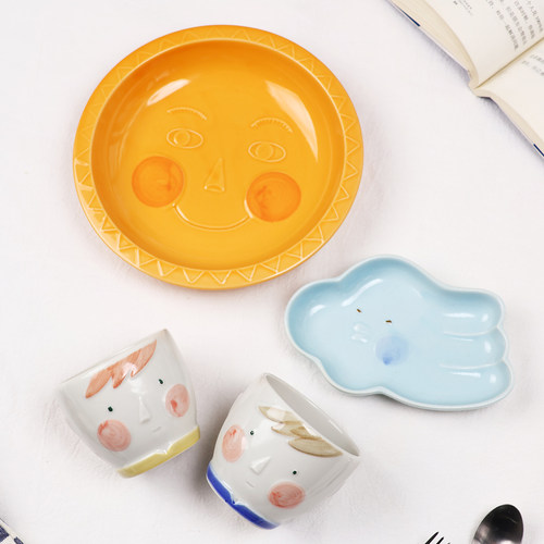 CeramicJapanKerran餐盘马克杯