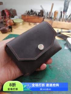 手卷烟包牛皮烟袋便携烟包真皮收纳包烟袋赠送保湿铁盒