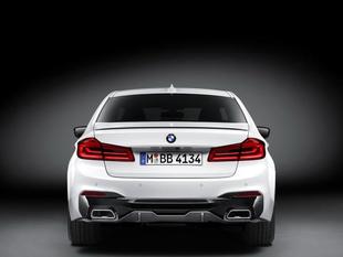 Mperformance方口专用镀铬尾喉下唇LOGO BMW宝马原厂5系G30 G38