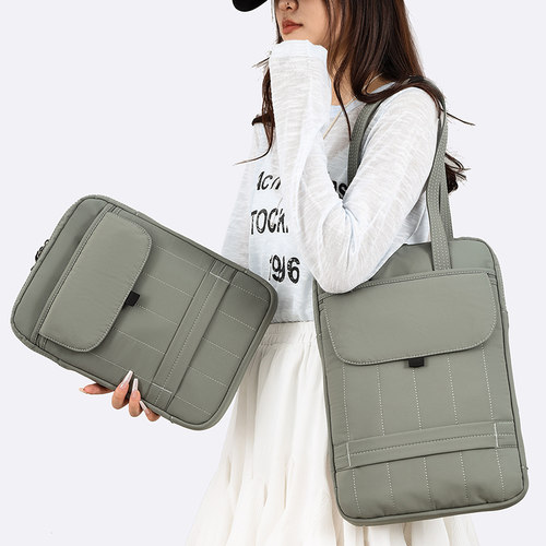 手提单肩笔记本电脑包商务公文包