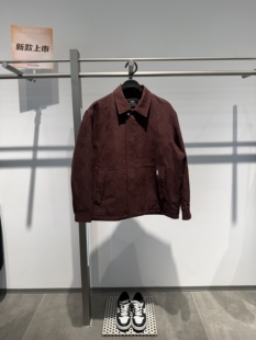 B2BCG1108 太平鸟男装2026春季新款翻领落肩休闲宽松阔版夹克外套