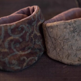 封面是花 复古印花 围脖 护脖套 纯棉针织