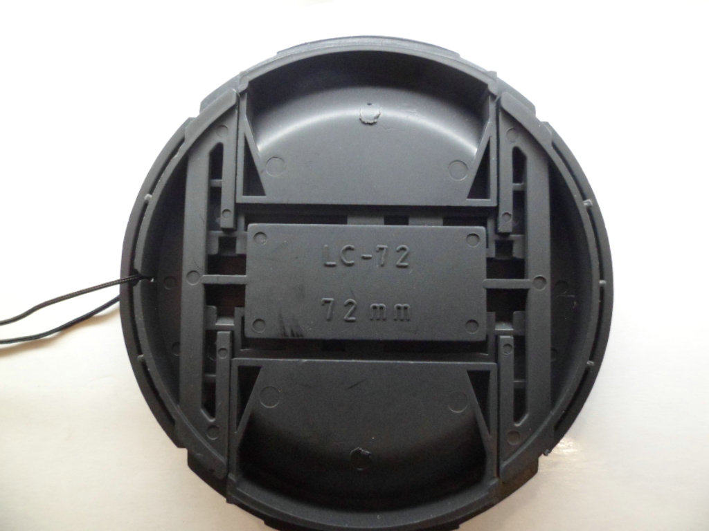 适用尼康D90 腾龙17-50 18-200 24-85 24-120 18-200 72mm 镜头盖