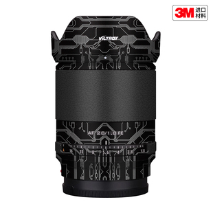 卡通贴纸3M F1.8索尼口镜头保护贴膜 玛彩克 适用于唯卓仕AF28