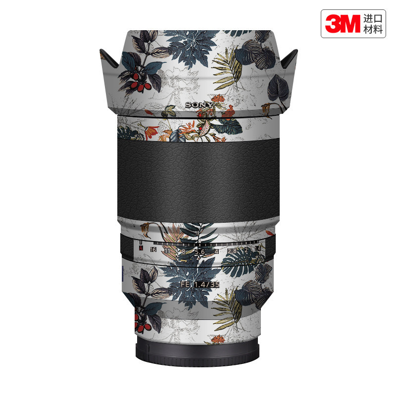 玛彩克 适用于索尼FE35 F1.4 ZA镜头保护贴膜zeiss 贴纸改色膜3M
