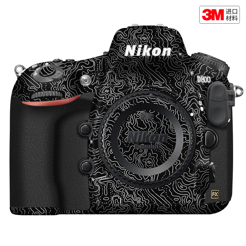 玛彩克 适用于尼康D800相机保护贴膜 Nikond800e机身贴纸彩贴3M