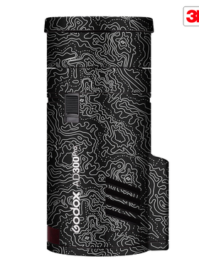 玛彩克 适用于神牛AD300 Pro闪光灯保护贴膜 改色贴纸卡通贴皮3M