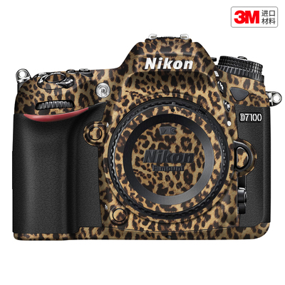 玛彩克 适用于尼康D7100相机保护贴膜Nikon d7100机身贴纸彩贴3M